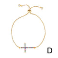 Adrianna Dainty Shell Zircon Bracelet - Style 4 [3NADDA6C]