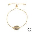Adrianna Dainty Shell Zircon Bracelet - Style 3 [KAOFT0U2]