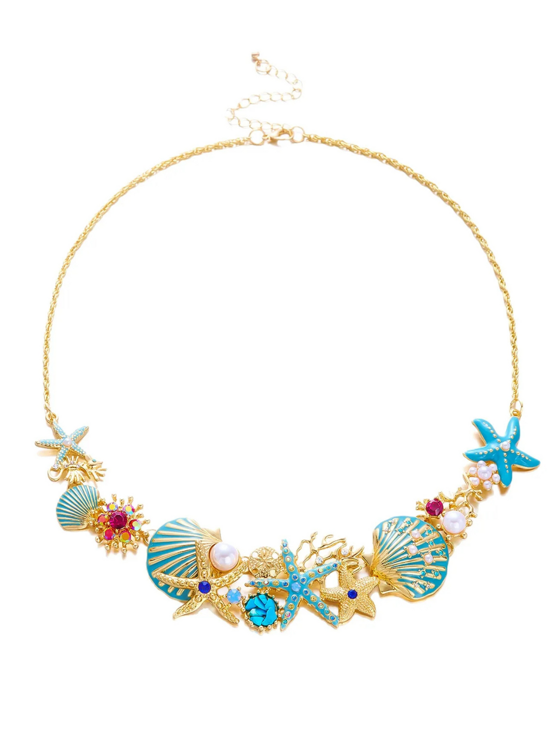 Mabel Coral Shell Pearl Set [F3532BT9]