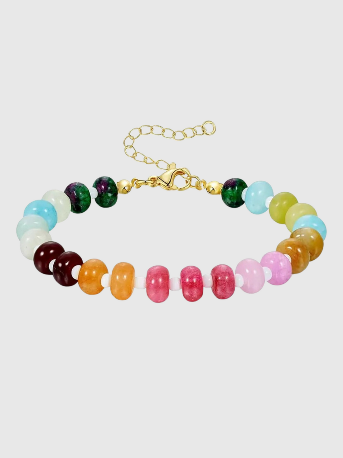 Rian Colorful Natural Stone Bracelet