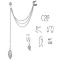 Kennedi Geometric Earring Set - Style 357 Silver [WGGYGL9O]