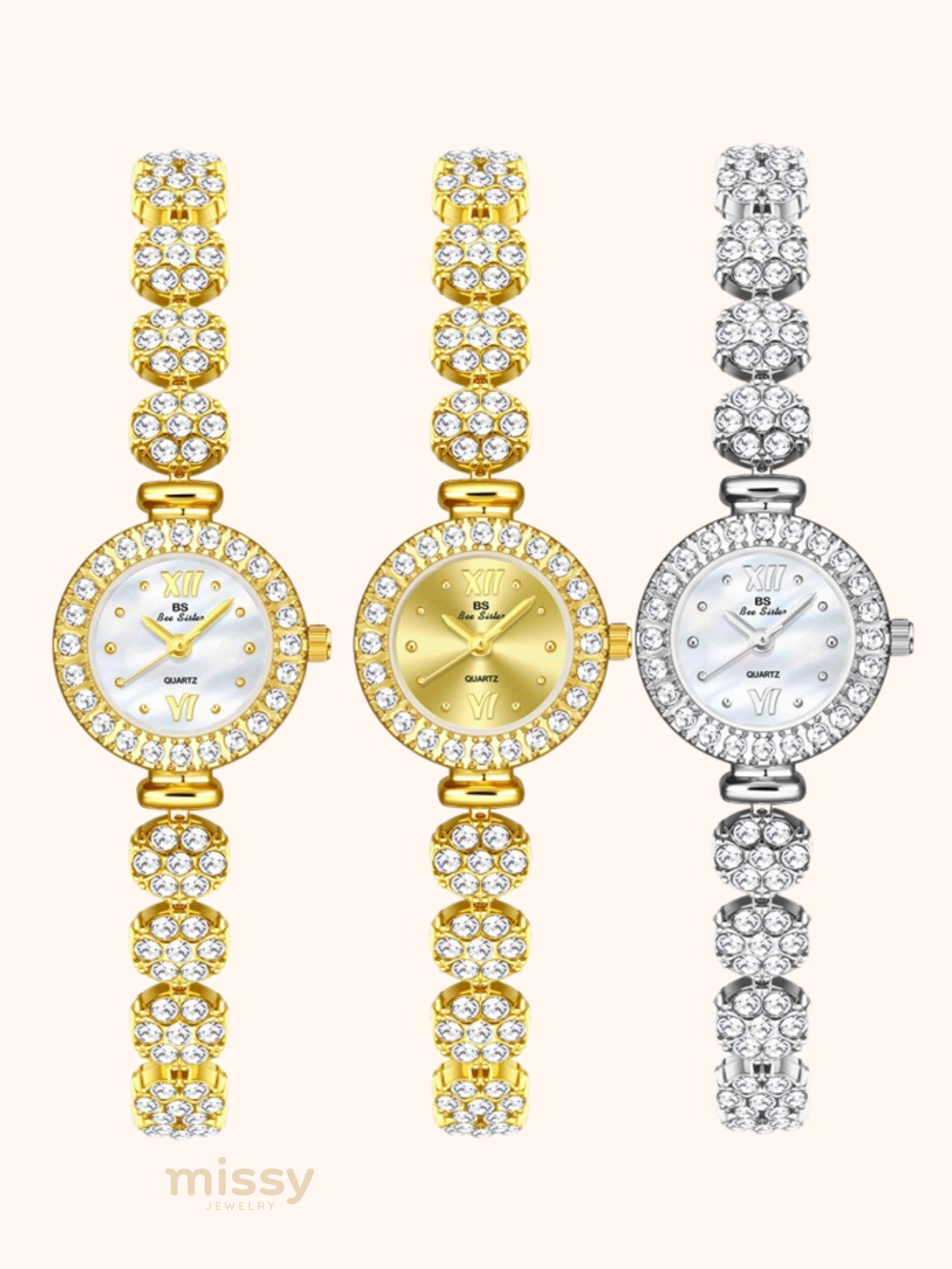 Winry Crystal Bracelet Watch