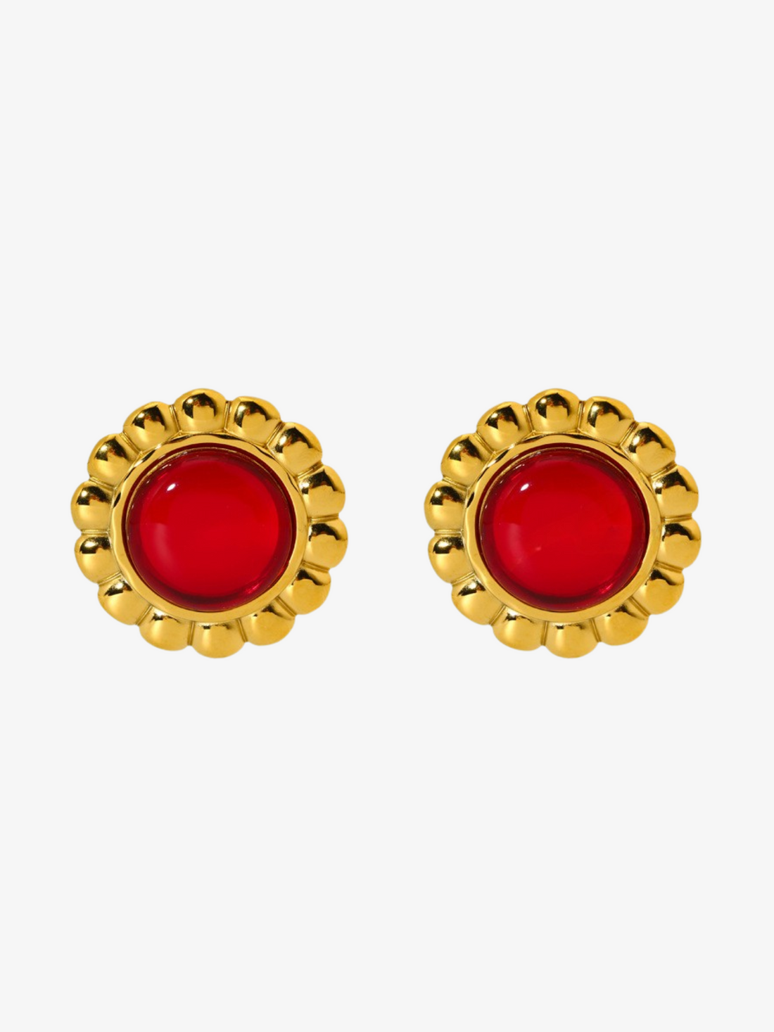 Lia Vintage Sunflower Drop Earrings [1R9Z3F5E]