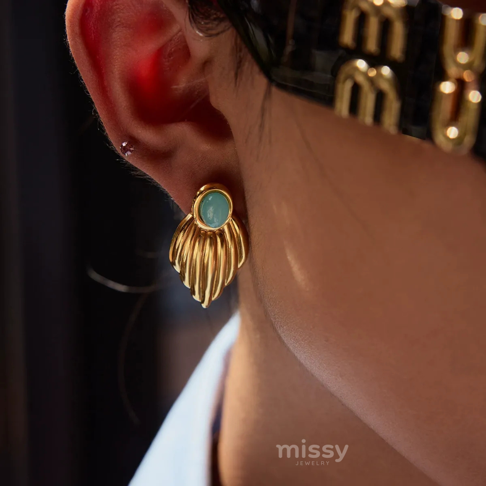 Reagan Gemstone Earrings