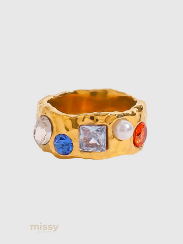 Christelle Zircon Fruit Rings