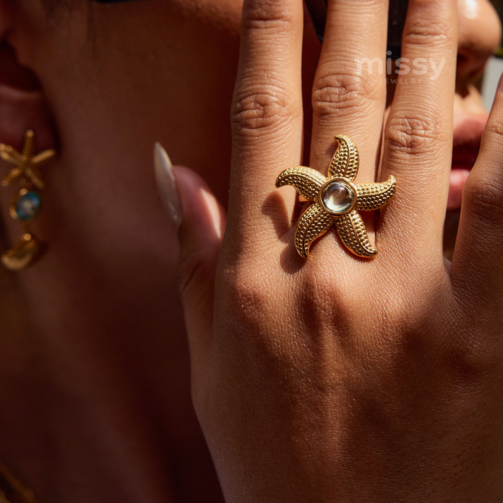 Arel Earrings & Ring Set