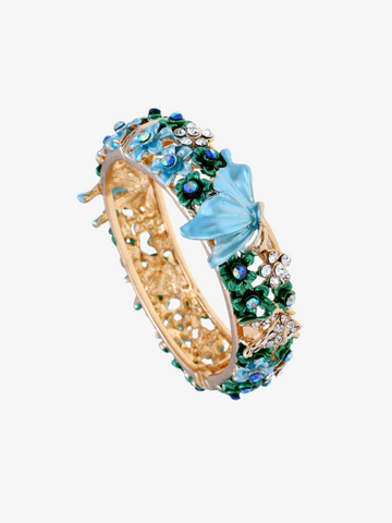 Ethel Crystal Garden Bangle