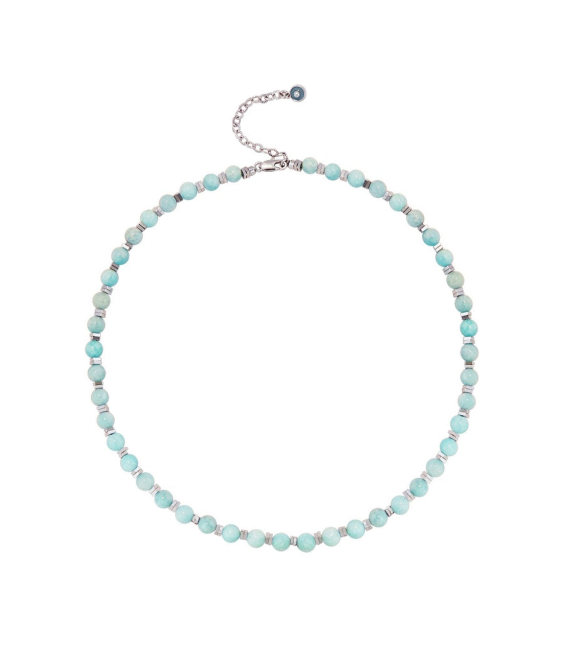 Amazonite Stone Beaded Necklace