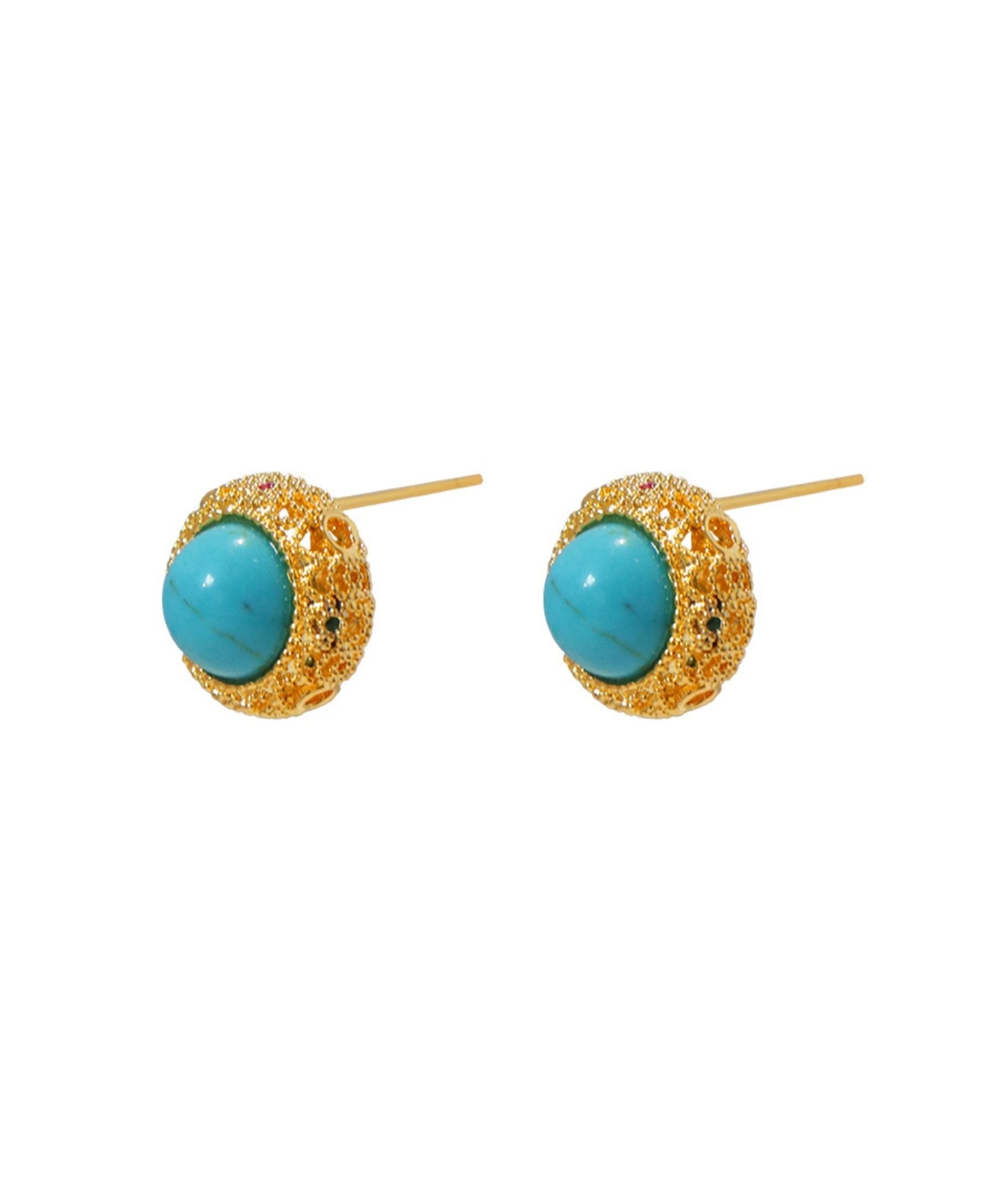 Aaron Vintage Turquoise Earrings