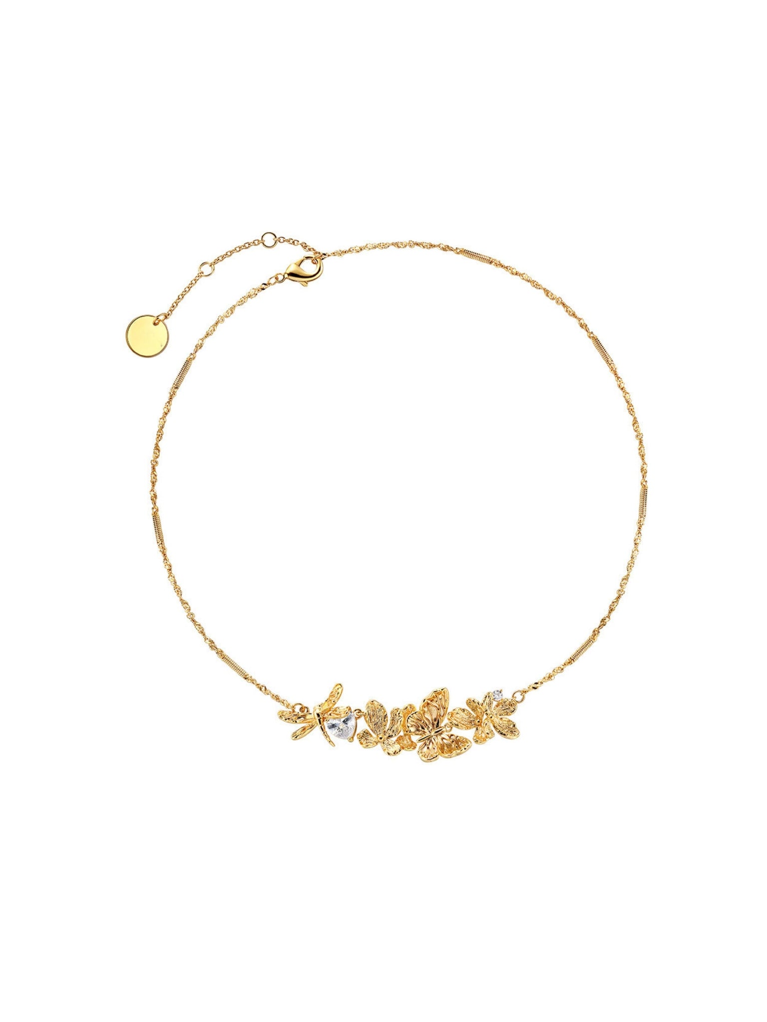 Zoe Floral Necklace