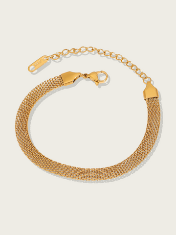 Giorgia Stainless Steel Screw Cuff Bracelet