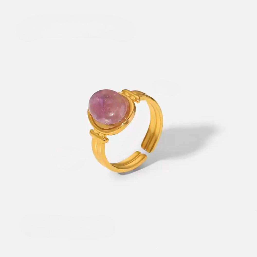 Royal Gemstone Vintage Halo Ring