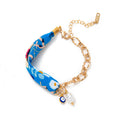 Dainty Charm Pendant Bracelet - Blue Eye Bracelet [0R9AJSS9]