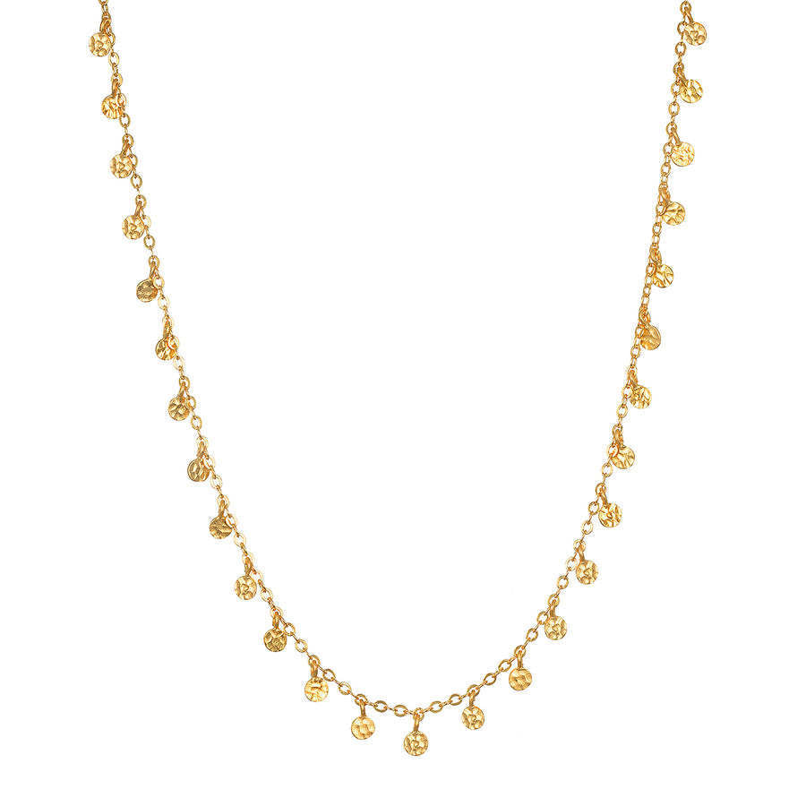 Layered Celestial Pendant Necklace - Multi-Pendant Necklace (15 Charms) [S9WWQQ6C]