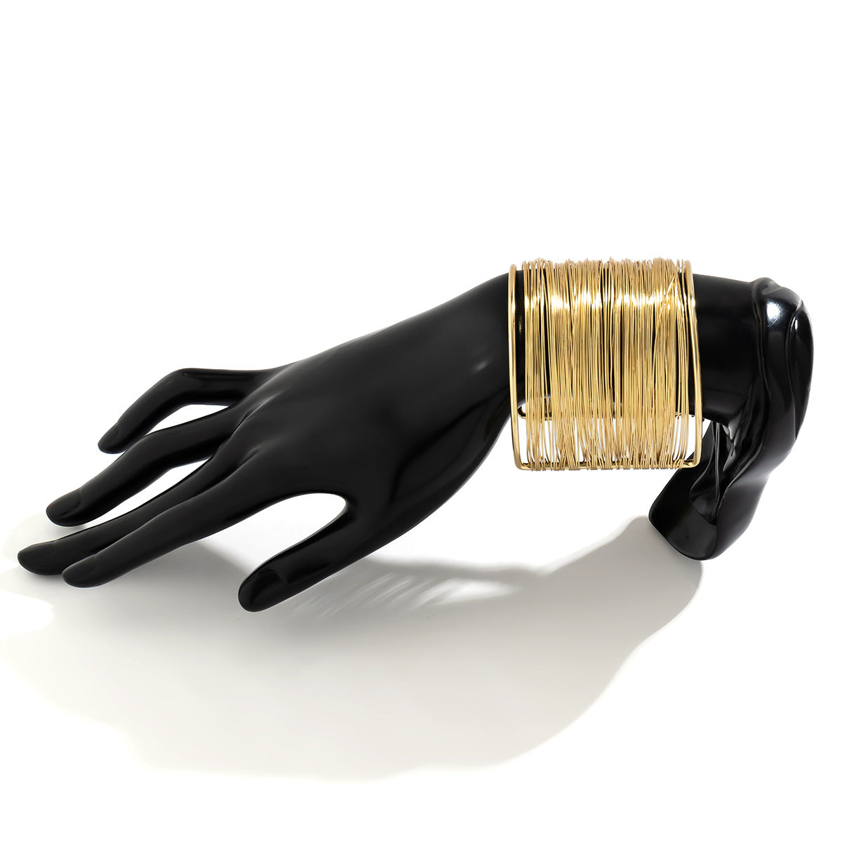 Lillith Brushed Cuff Bracelet - Gold [PRUCR1I8]