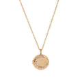 Celestial Locket Pendant Necklace - Round Moon Locket Necklace [JYTL0459]
