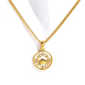 Tamera Zodiac Coin Necklace - Cancer - Gold [5KTPL2AV]