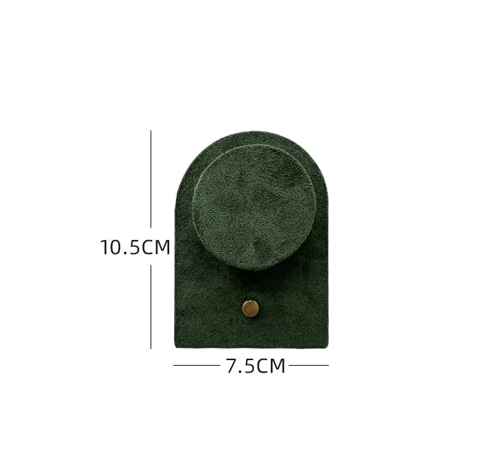Cerenity Forest Display Collection - Forest Green Velvet Mini Neck Display [BW2RSHKF]