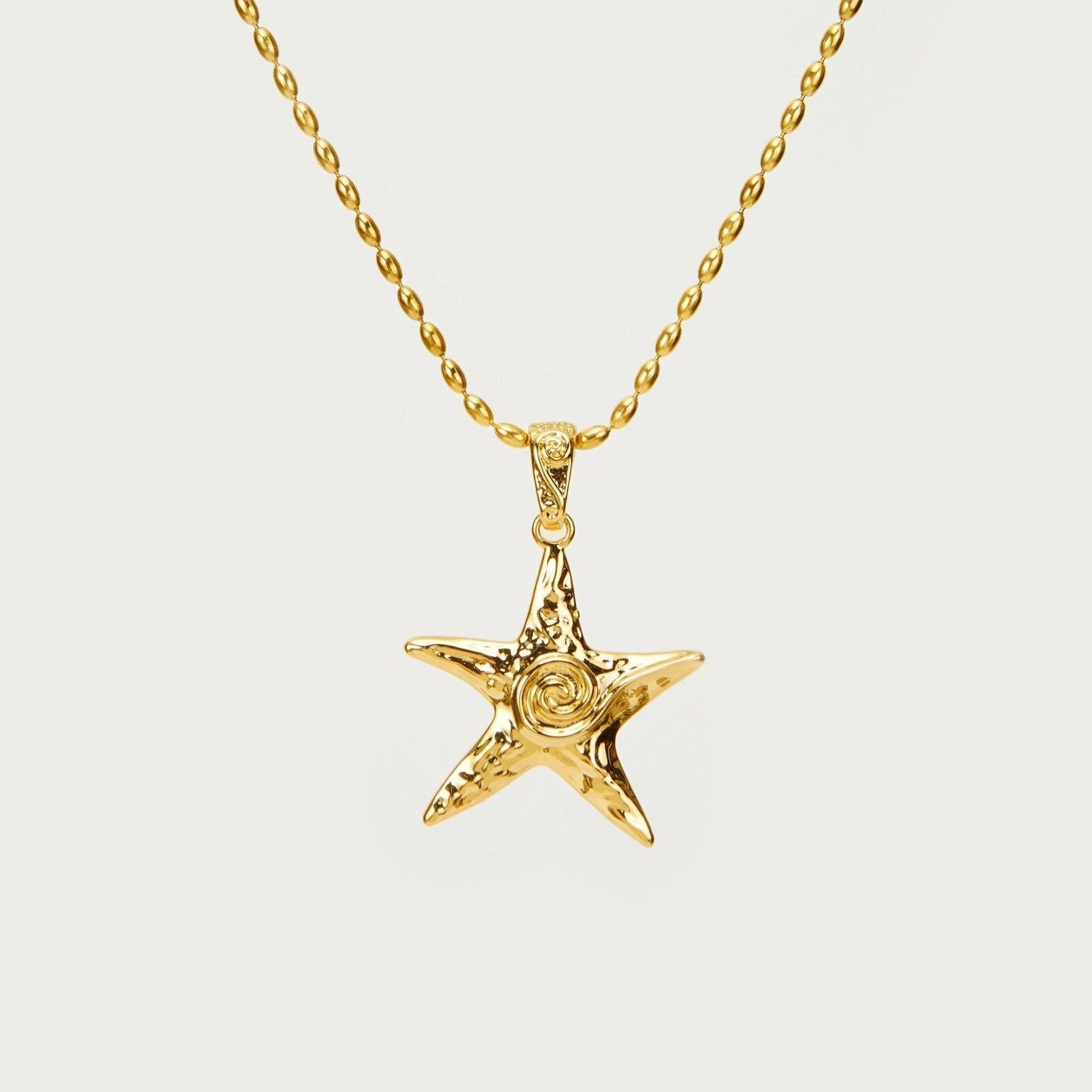 Starfish Pendant Necklace - Starfish Necklace [Z1KAG669]