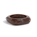 Maryn Asymmetrical Smudged Resin Bangle - Dark Brown [329JIFM6]