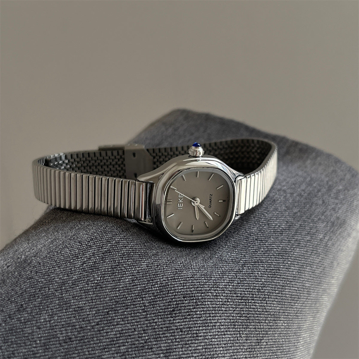 Kathrine Snakehead Quartz Watch - Polygonal Bar Design [5812PWI7]