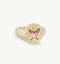 Camreigh Titanium Statement Ring - Sad Ring [CDL63ANY]