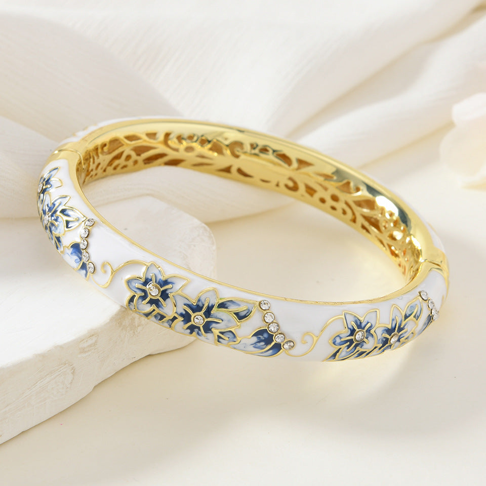 Eisley Cloisonne Enamel Bangle - Style 3 [0J38AB7U]