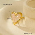 Alasia Heart Stone Ring - Pink [IM649IWF]