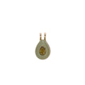 Naudia Zircon Birthstone Necklace - August (Natural Stone Pendant) [XBB41OQS]