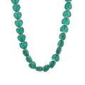Colorful Heart Resin Pendant Necklace - Dark Green Necklace [1Z12AWFP]