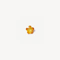 Openable Photo Locket Pendant Necklace - Yellow Flower Charm [SUM3BU21]