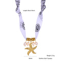 Mercedes Silk Heart Choker - Style 2 [XVVUEIB0]