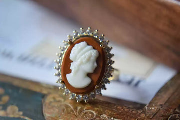 Dragon Victorian Cameo Ring