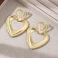 Alayah Sculptural Hoop Earrings - Gold 1 [B5P0Z17Q]