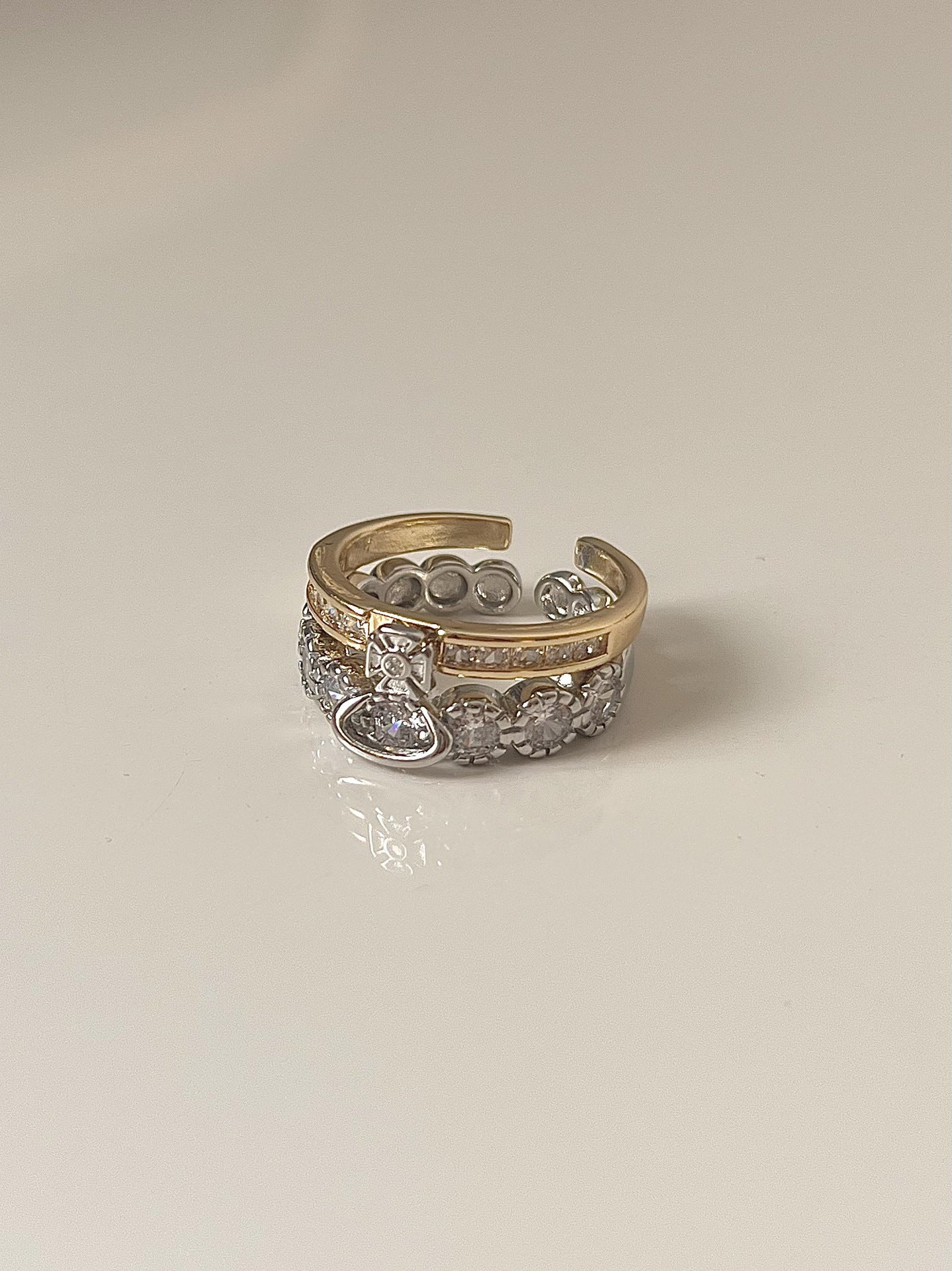 Emilee Celestial Saturn Ring - Gold [UPH9Y069]