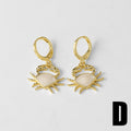 Joselyn Ocean Charm Drop Earrings - Style D [50CWBVCS]