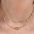 Layered Star Pendant Bracelet - Layered Star Necklace [9R7BA75Q]