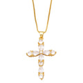 Ainhoa Colorful Zircon Necklace - White [4W6EIIUP]