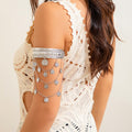 Everlee Metal Tassel Arm Chain - K3 White [AXO3N9AF]