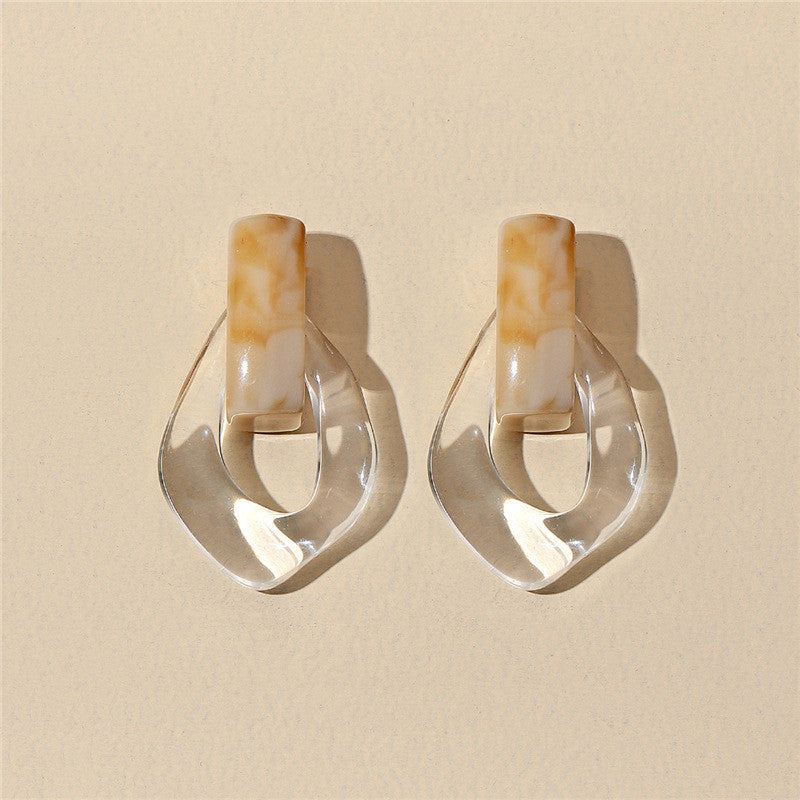 Aberdeen Detachable Drop Earrings - White [8KTSY72R]