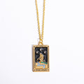 Athena Gilded Tarot Charm Necklace - Star [0CXSV5HD]