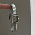 Kathrine Snakehead Quartz Watch - Small Square Bar Design [X9260EUJ]