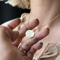 Rabbit Element Pendant Necklace - Horizontal Rabbit [TZGU5GQK]