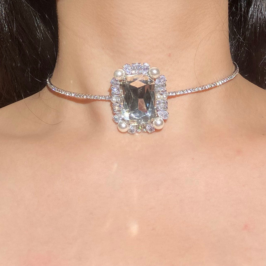 Crystal Empress Choker Necklace