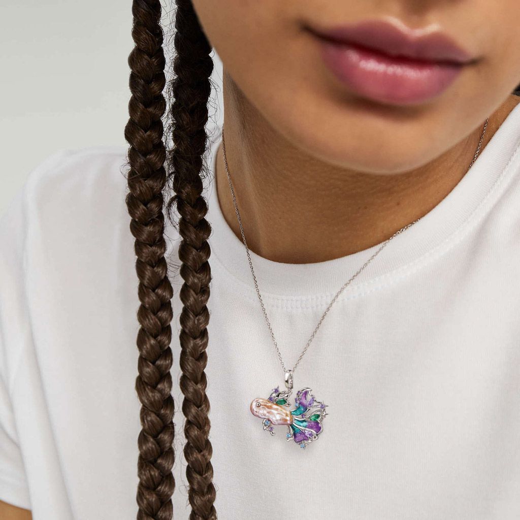Celestia Betta Pearl Necklace