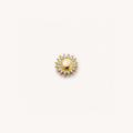 Openable Photo Locket Pendant Necklace - Sun Charm [GW4X2WPE]