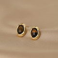 Tinleigh Tiger's Eye Drop Earrings - Style 1 [XXAWVLZ5]