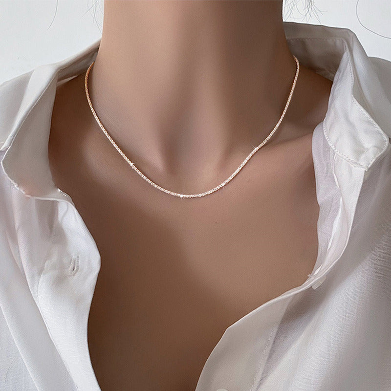 Violeta Geometric Layered Necklace - Style 3 [PRMY31IO]