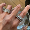 Dainty Stackable Silver Ring Set - Main Image 2-Piece Set B [KJB7KIXZ]