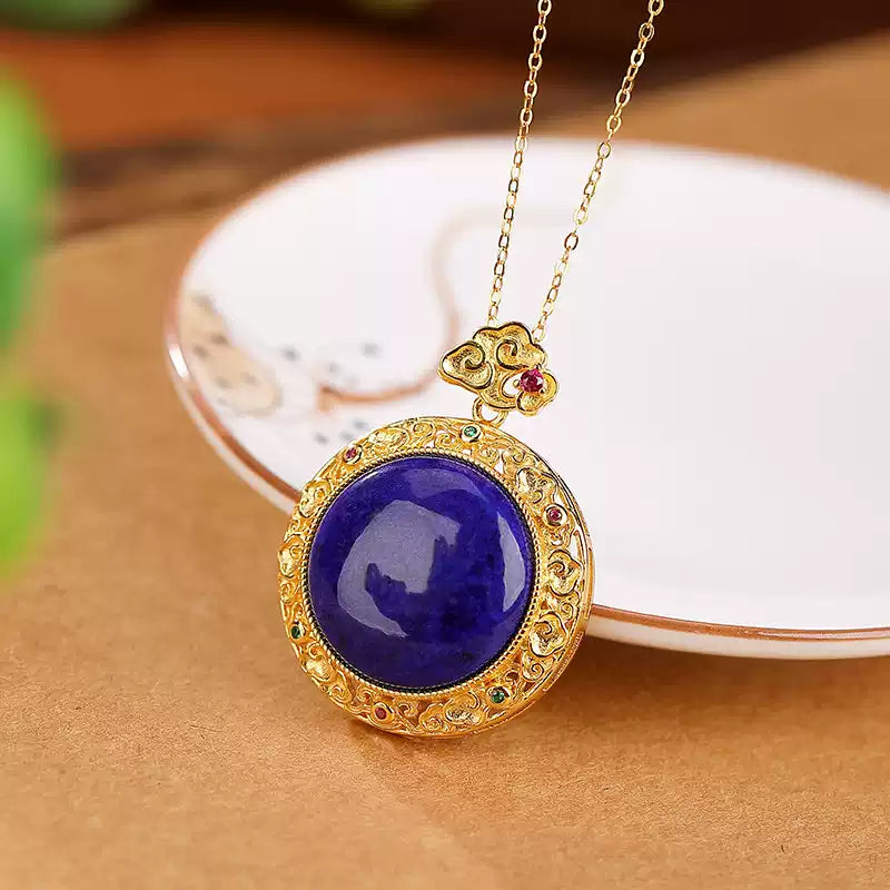 Lapis Lazuli Pendant Necklace